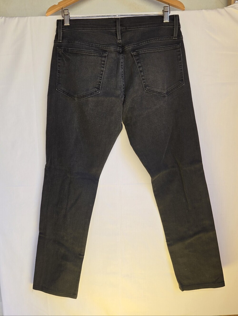 Frame Mens Denim Slim Straight Chinos in Brown and Black-size 32 Set Of 2 - Picture 9 of 11
